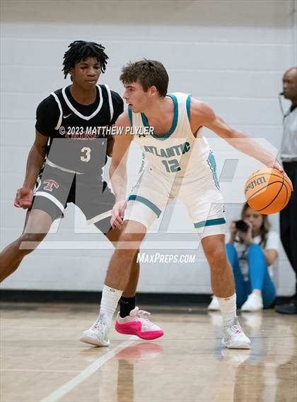 Thumbnail 2 in Trinity Christian vs. Atlantic Collegiate Academy (Dreamville Winter Showcase at Berean Academy) photogallery.