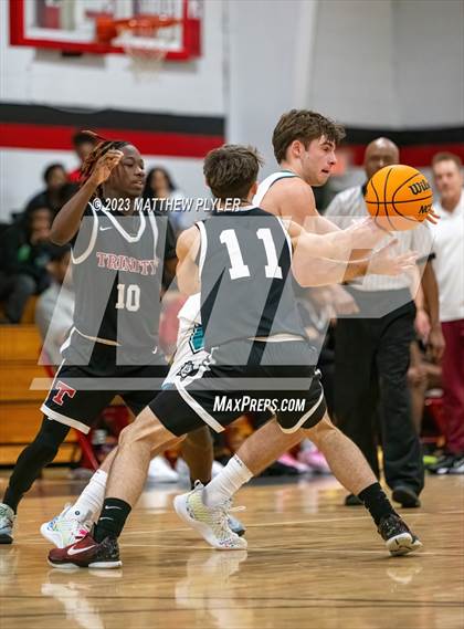 Thumbnail 3 in Trinity Christian vs. Atlantic Collegiate Academy (Dreamville Winter Showcase at Berean Academy) photogallery.