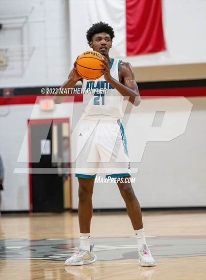 Thumbnail 1 in Trinity Christian vs. Atlantic Collegiate Academy (Dreamville Winter Showcase at Berean Academy) photogallery.