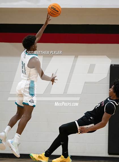 Thumbnail 2 in Trinity Christian vs. Atlantic Collegiate Academy (Dreamville Winter Showcase at Berean Academy) photogallery.