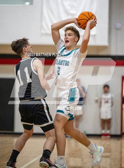 Thumbnail 3 in Trinity Christian vs. Atlantic Collegiate Academy (Dreamville Winter Showcase at Berean Academy) photogallery.