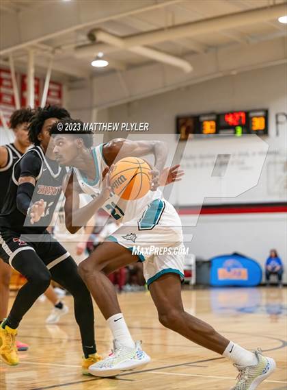 Thumbnail 1 in Trinity Christian vs. Atlantic Collegiate Academy (Dreamville Winter Showcase at Berean Academy) photogallery.