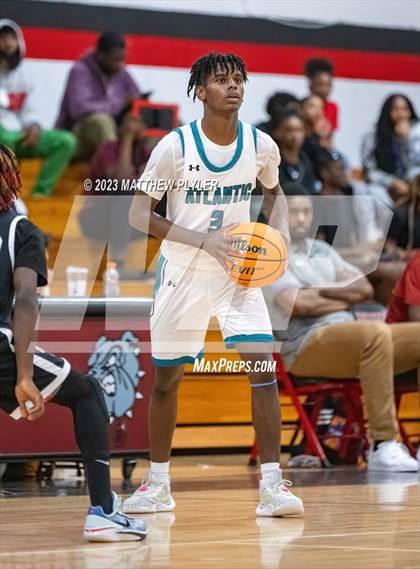 Thumbnail 3 in Trinity Christian vs. Atlantic Collegiate Academy (Dreamville Winter Showcase at Berean Academy) photogallery.