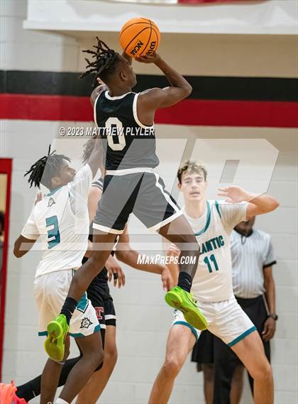 Thumbnail 3 in Trinity Christian vs. Atlantic Collegiate Academy (Dreamville Winter Showcase at Berean Academy) photogallery.