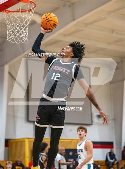 Thumbnail 2 in Trinity Christian vs. Atlantic Collegiate Academy (Dreamville Winter Showcase at Berean Academy) photogallery.