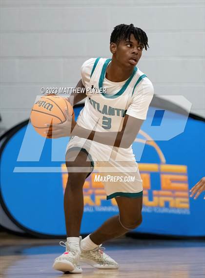 Thumbnail 1 in Trinity Christian vs. Atlantic Collegiate Academy (Dreamville Winter Showcase at Berean Academy) photogallery.