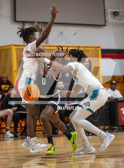 Thumbnail 3 in Trinity Christian vs. Atlantic Collegiate Academy (Dreamville Winter Showcase at Berean Academy) photogallery.