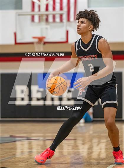 Thumbnail 3 in Trinity Christian vs. Atlantic Collegiate Academy (Dreamville Winter Showcase at Berean Academy) photogallery.