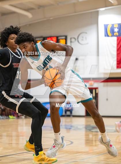 Thumbnail 3 in Trinity Christian vs. Atlantic Collegiate Academy (Dreamville Winter Showcase at Berean Academy) photogallery.