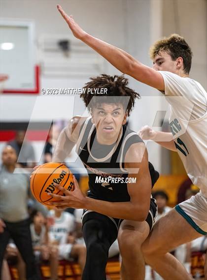 Thumbnail 3 in Trinity Christian vs. Atlantic Collegiate Academy (Dreamville Winter Showcase at Berean Academy) photogallery.
