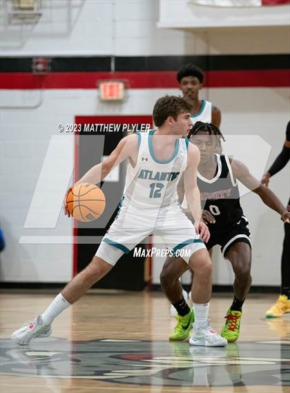 Thumbnail 3 in Trinity Christian vs. Atlantic Collegiate Academy (Dreamville Winter Showcase at Berean Academy) photogallery.