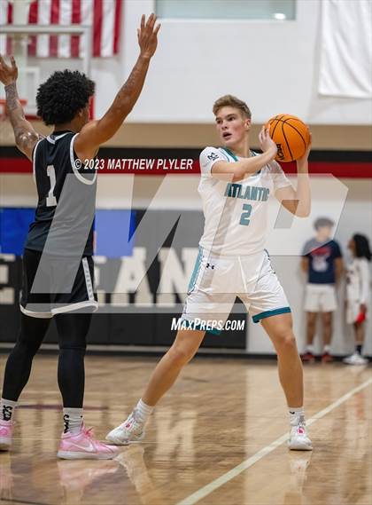 Thumbnail 2 in Trinity Christian vs. Atlantic Collegiate Academy (Dreamville Winter Showcase at Berean Academy) photogallery.
