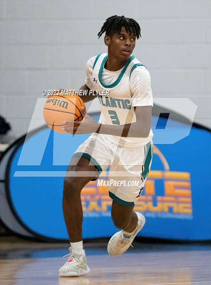 Thumbnail 2 in Trinity Christian vs. Atlantic Collegiate Academy (Dreamville Winter Showcase at Berean Academy) photogallery.