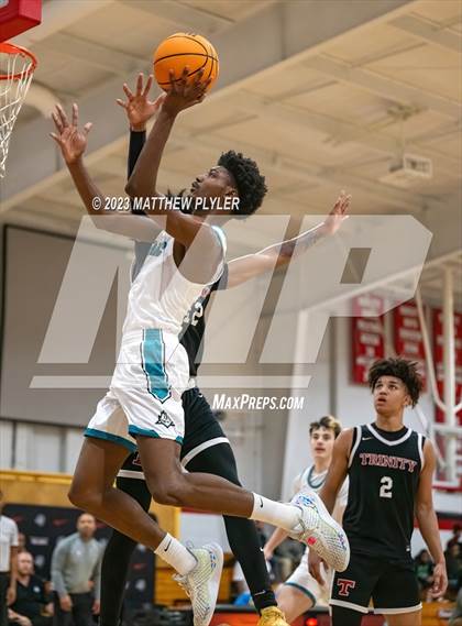 Thumbnail 3 in Trinity Christian vs. Atlantic Collegiate Academy (Dreamville Winter Showcase at Berean Academy) photogallery.