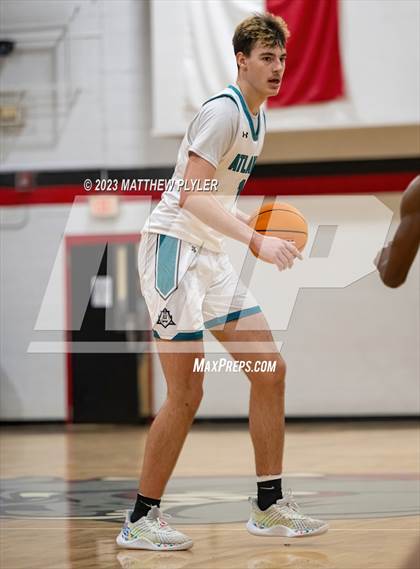 Thumbnail 1 in Trinity Christian vs. Atlantic Collegiate Academy (Dreamville Winter Showcase at Berean Academy) photogallery.
