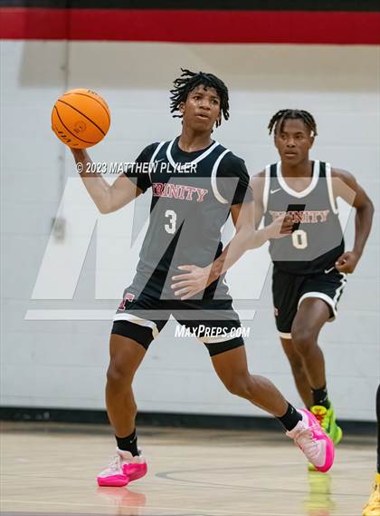 Thumbnail 1 in Trinity Christian vs. Atlantic Collegiate Academy (Dreamville Winter Showcase at Berean Academy) photogallery.