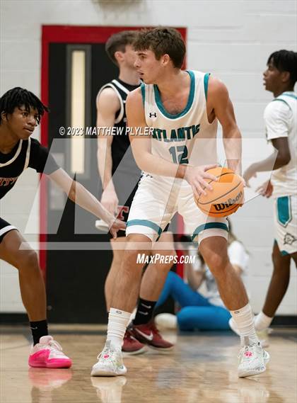 Thumbnail 3 in Trinity Christian vs. Atlantic Collegiate Academy (Dreamville Winter Showcase at Berean Academy) photogallery.