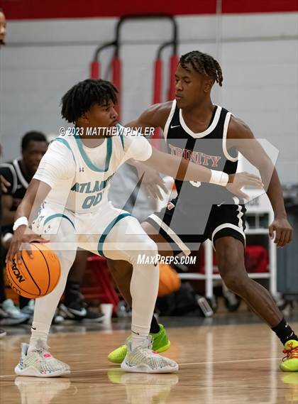 Thumbnail 3 in Trinity Christian vs. Atlantic Collegiate Academy (Dreamville Winter Showcase at Berean Academy) photogallery.