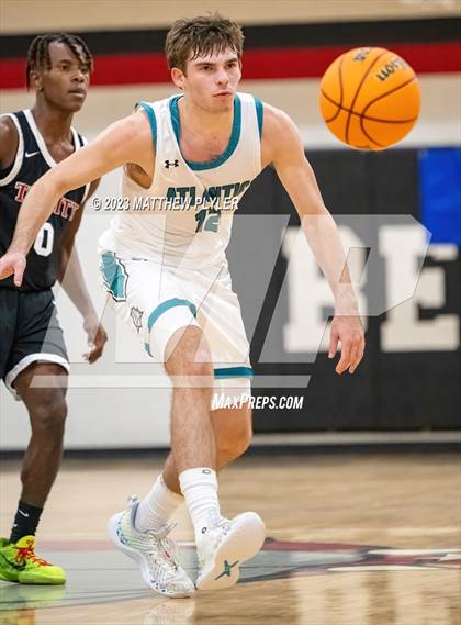 Thumbnail 3 in Trinity Christian vs. Atlantic Collegiate Academy (Dreamville Winter Showcase at Berean Academy) photogallery.