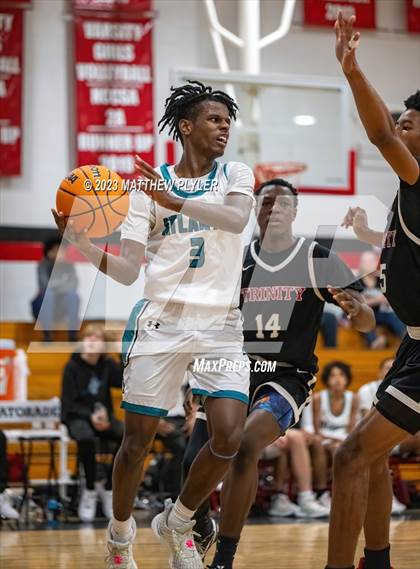 Thumbnail 2 in Trinity Christian vs. Atlantic Collegiate Academy (Dreamville Winter Showcase at Berean Academy) photogallery.