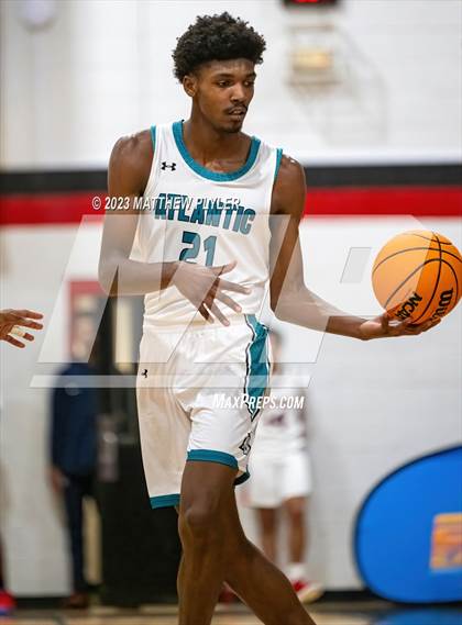 Thumbnail 3 in Trinity Christian vs. Atlantic Collegiate Academy (Dreamville Winter Showcase at Berean Academy) photogallery.