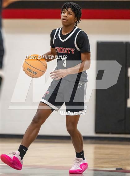 Thumbnail 2 in Trinity Christian vs. Atlantic Collegiate Academy (Dreamville Winter Showcase at Berean Academy) photogallery.