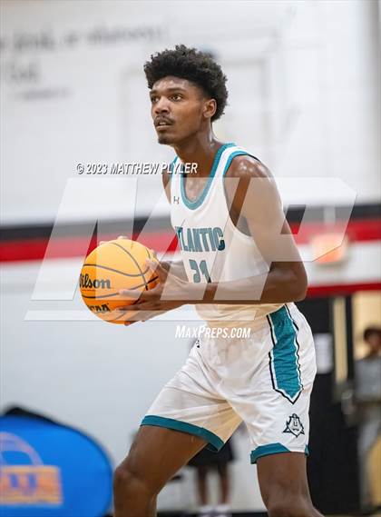Thumbnail 3 in Trinity Christian vs. Atlantic Collegiate Academy (Dreamville Winter Showcase at Berean Academy) photogallery.