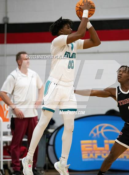 Thumbnail 3 in Trinity Christian vs. Atlantic Collegiate Academy (Dreamville Winter Showcase at Berean Academy) photogallery.