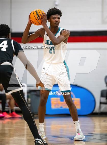 Thumbnail 1 in Trinity Christian vs. Atlantic Collegiate Academy (Dreamville Winter Showcase at Berean Academy) photogallery.