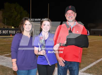 Thumbnail 1 in Yuma Catholic @ Northwest Christian (Senior Night) photogallery.