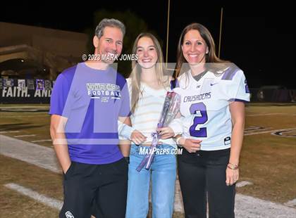 Thumbnail 1 in Yuma Catholic @ Northwest Christian (Senior Night) photogallery.