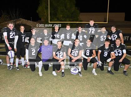 Thumbnail 1 in Yuma Catholic @ Northwest Christian (Senior Night) photogallery.