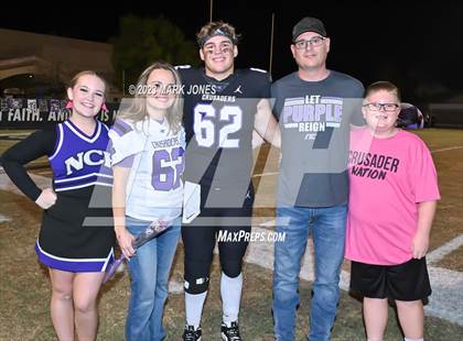 Thumbnail 2 in Yuma Catholic @ Northwest Christian (Senior Night) photogallery.
