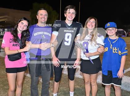 Thumbnail 3 in Yuma Catholic @ Northwest Christian (Senior Night) photogallery.