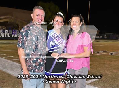 Thumbnail 3 in Yuma Catholic @ Northwest Christian (Senior Night) photogallery.