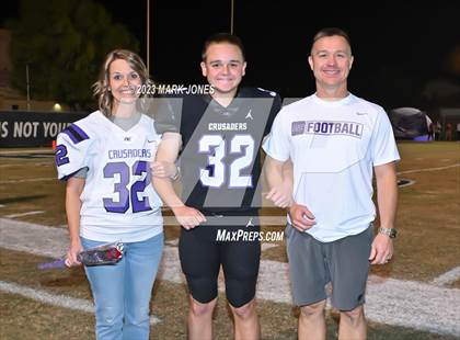 Thumbnail 2 in Yuma Catholic @ Northwest Christian (Senior Night) photogallery.