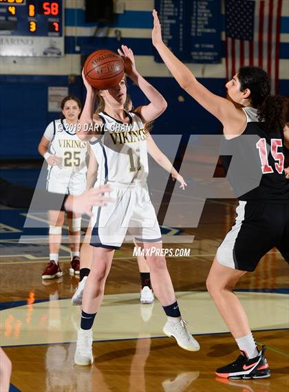 Thumbnail 3 in Campbell Hall vs Glendale (San Marino Tournament) photogallery.