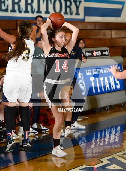 Thumbnail 3 in Campbell Hall vs Glendale (San Marino Tournament) photogallery.