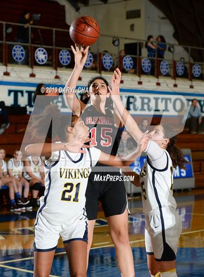 Thumbnail 2 in Campbell Hall vs Glendale (San Marino Tournament) photogallery.