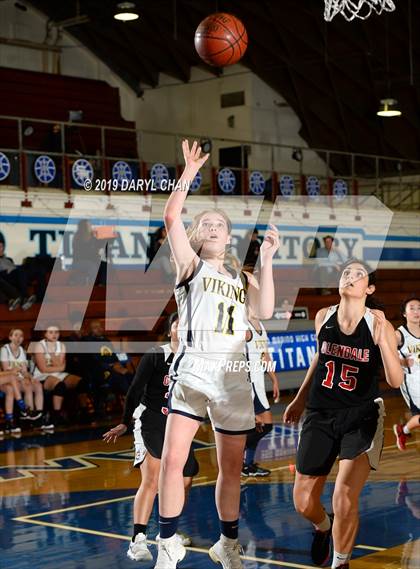 Thumbnail 2 in Campbell Hall vs Glendale (San Marino Tournament) photogallery.