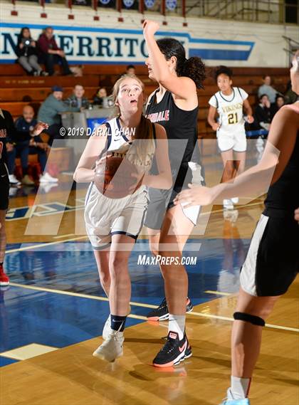 Thumbnail 2 in Campbell Hall vs Glendale (San Marino Tournament) photogallery.