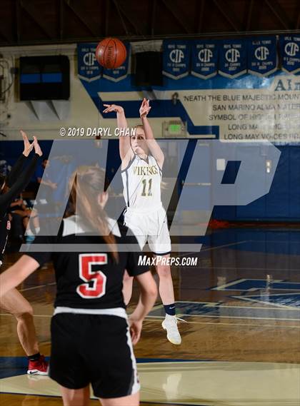 Thumbnail 2 in Campbell Hall vs Glendale (San Marino Tournament) photogallery.