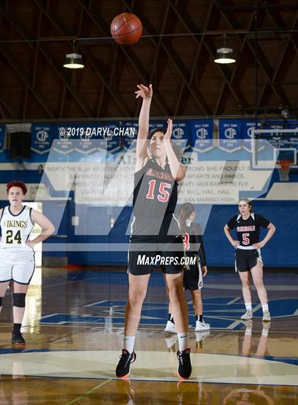 Thumbnail 2 in Campbell Hall vs Glendale (San Marino Tournament) photogallery.
