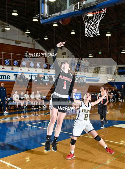 Thumbnail 1 in Campbell Hall vs Glendale (San Marino Tournament) photogallery.