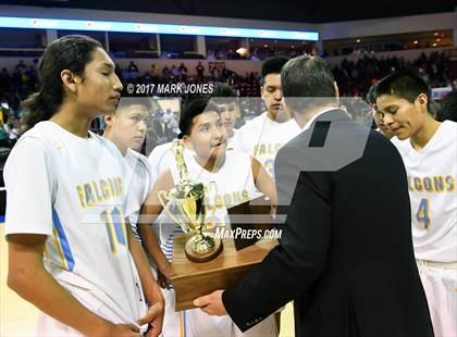 Thumbnail 3 in Gilbert Christian vs.Alchesay (AIA 2A Final Awards Photos) photogallery.
