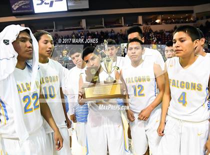 Thumbnail 2 in Gilbert Christian vs.Alchesay (AIA 2A Final Awards Photos) photogallery.