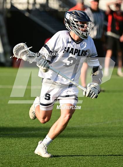Thumbnail 2 in Ridgefield vs. Staples (CIAC Class L Semifinal) photogallery.