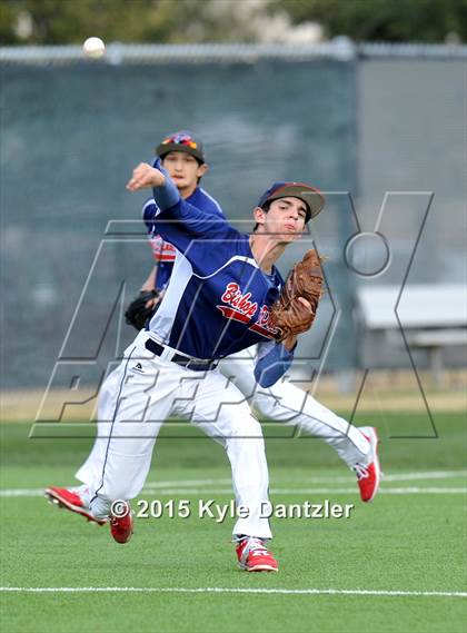 Thumbnail 1 in Bishop Dunne @ Prestonwood Christian (McLain/Cowart Tournament) photogallery.