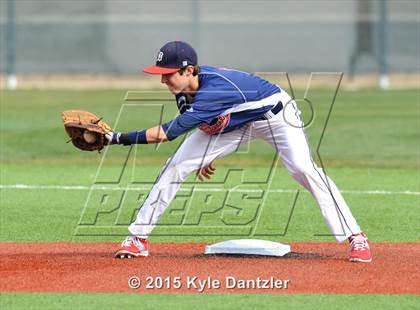 Thumbnail 1 in Bishop Dunne @ Prestonwood Christian (McLain/Cowart Tournament) photogallery.