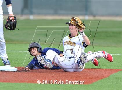 Thumbnail 2 in Bishop Dunne @ Prestonwood Christian (McLain/Cowart Tournament) photogallery.
